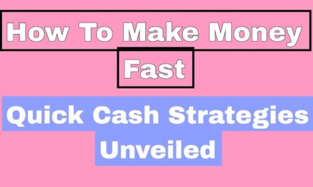 How to Make Money Fast: Quick Cash Strategies Unveiled